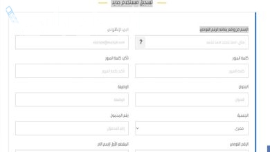 استخراج فيش جنائي إلكتروني 2025