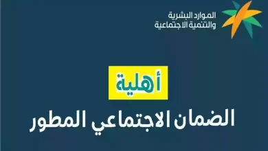 الاستعلام عن الضمان الاجتماعي المطور