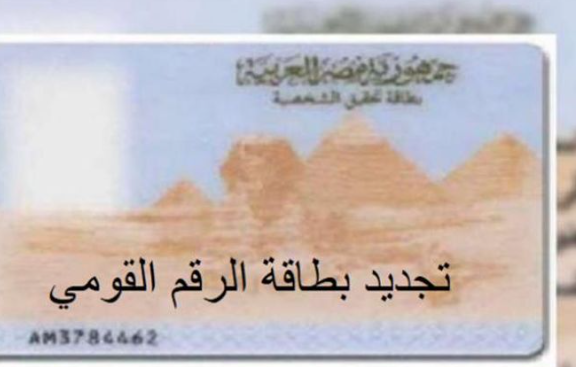 تجديد بطاقة الرقم القومي اونلاين 2025 بالرقم القومي فقط اون لاين عن طريق الانتر نت