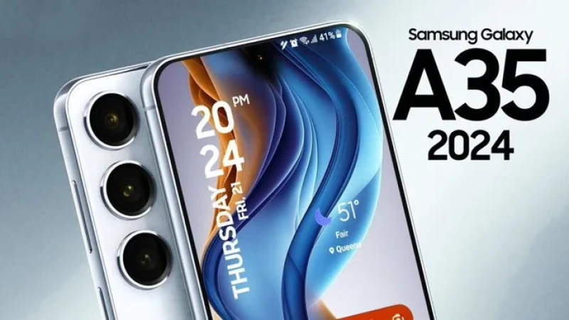 احصل على جوال سامسونج Galaxy A 35 الفئة المتوسطة واستمتع بالمزايا الكثيرة به