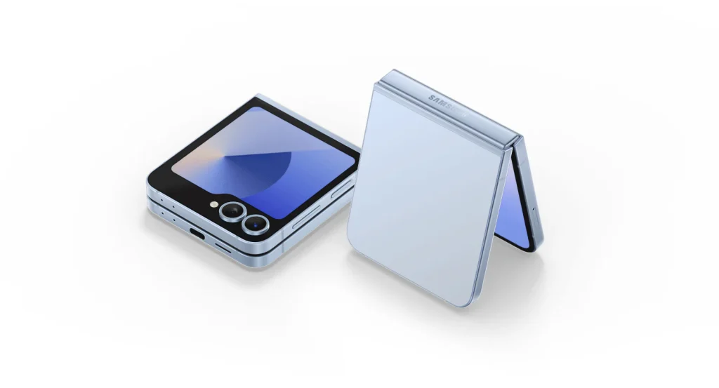 قمة الفخامة والأداء هاتف Samsung Galaxy Z Flip 6 القابل للطي بإمكانيات خيالية وتصميم مقاوم للماء