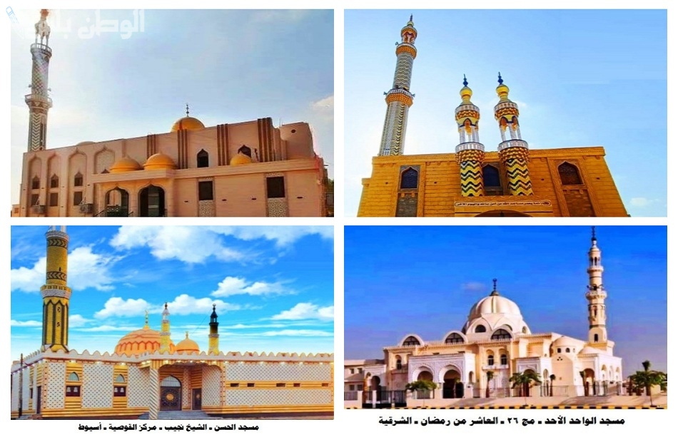 غدًا الجمعة | الأوقاف المصرية تعلن افتتاح 80 مسجد جديدًا في مختلف المحافظات غدًا