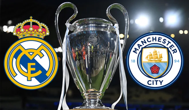 القنوات المفتوحة: القنوات الناقلة لمباراة مانشستر سيتي وريال مدريد اليوم على النايل سات وعربسات