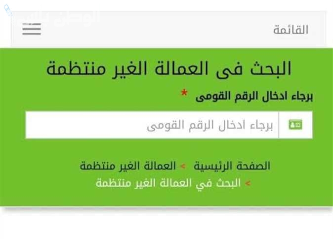 احصل عليها الان خطوات تسجيل العمالة الغير منتظمة 2025 عبر موقع وزارة القوى العاملة برقم الهوية والشروط المطلوبة
