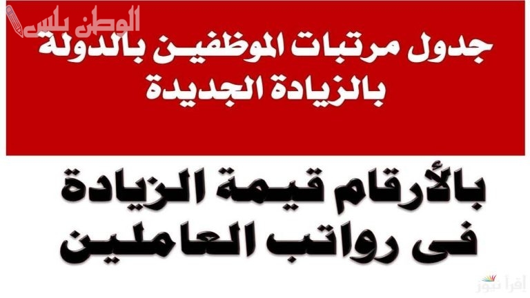 أخبار سارة: زيادة المرتبات لشهر فبراير 2025 وجدول الحد الأدنى للأجور وأهم تفاصيل القرار