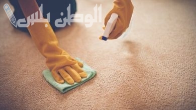 طرق تنظيف السجاد بدون ماء
