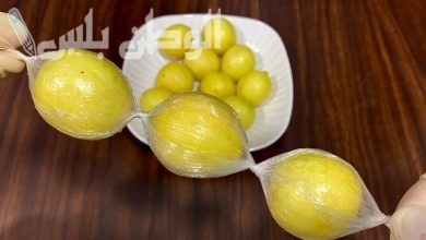 طريقة تخزين الليمون في الفريزر
