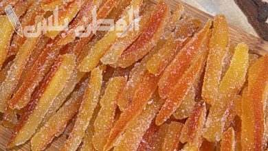 طريقة لعمل كاندي قشر البرتقال في المنزل