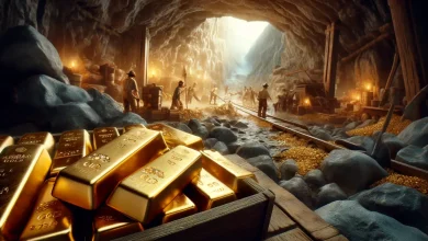 مقبرة ذهبية عمرها آلاف السنين