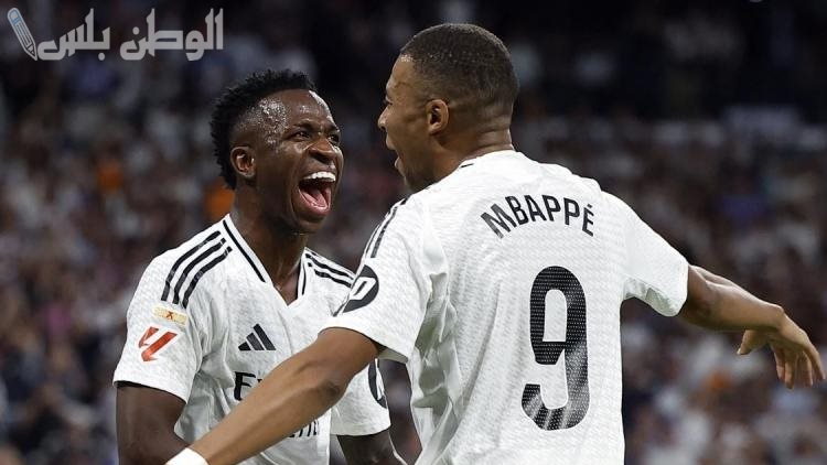 مبابي وفينيسيوس ينهيان صيامهما التهديفي ويقودان ريال مدريد للفوز على رايو فاليكانو