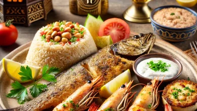 اكلات رمضان بصور