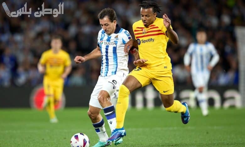برشلونة يواجه ريال سوسيداد في اختبار صعب بالدوري الإسباني