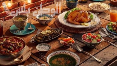 أكلات رمضان للفطور مع الأصدقاء