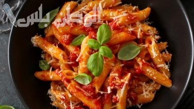 اكلات رمضان صحية مكرونة بالصوص الأحمر لذيذة سريعة 