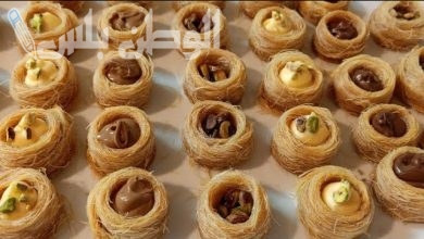 الكنافة سكرية تعانق الذكريات