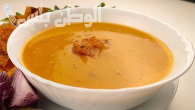 شوربة العدس دفء ولذة في كل ملعقة