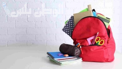 صرق الحقيبة المدرسية