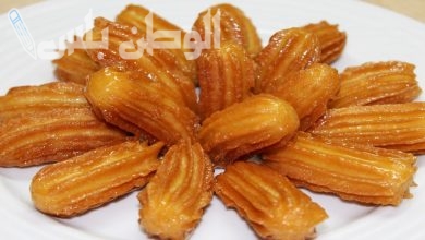 طريقة عمل بلح الشام المقرمش