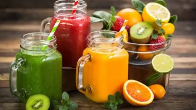 مشروبات صحية تعزيز الترطيب
