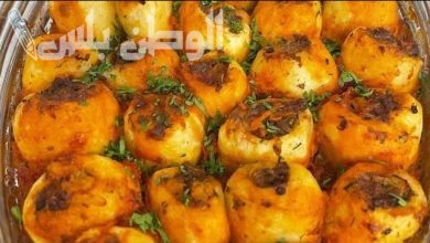 من اكلات رمضان والايام الحلوه البطاطس محشيه لحمه مفرومه