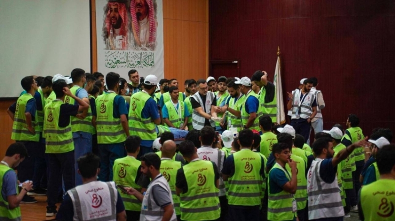 650 متطوعًا ينضمون للبرنامج الصحي بالحج