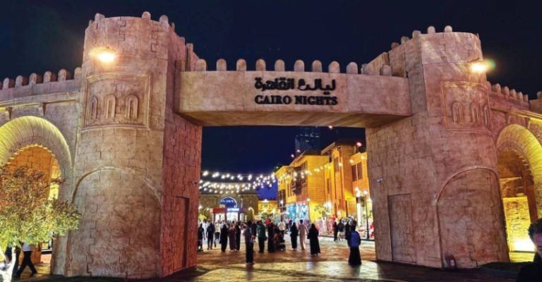 أجواء مصرية فريدة في “سيتي ووك” جدة