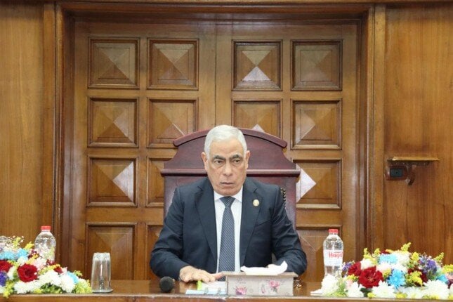 اجتماع النائب العام بأعضاء النيابة العامة وموظفي دائرة استئناف المنصورة