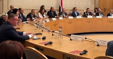 اجتماع الوزير مع رؤساء الشركات الروسية لتعزيز الاستثمار