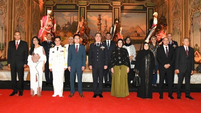 احتفال القوات الجوية مع كاتيك الصينية بذكرى 45 عامًا من الشراكة