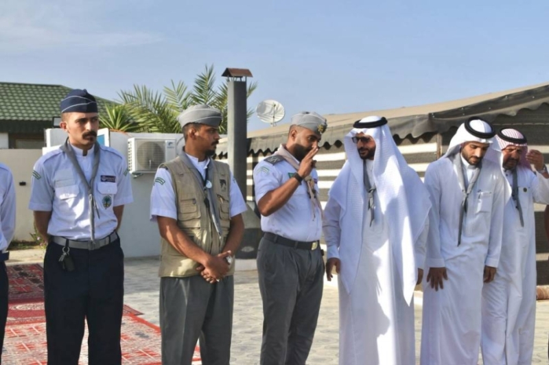 استعدادات جوالة جامعة الباحة للحج تكتمل بمعسكر إعدادي يضم 32 طالبًا