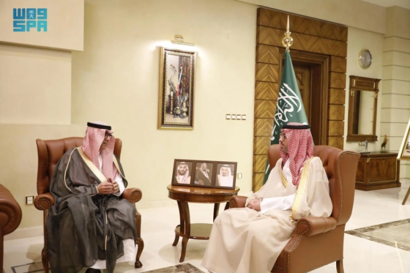 استقبال الرئيس التنفيذي لمواصلات جدة من قِبل محافظ جدة