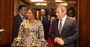 استقبال رفيع لرئيسة مجلس الشيوخ الإيفوارية في شركة العاصمة الإدارية الجديدة لتعزيز التعاون الدولي