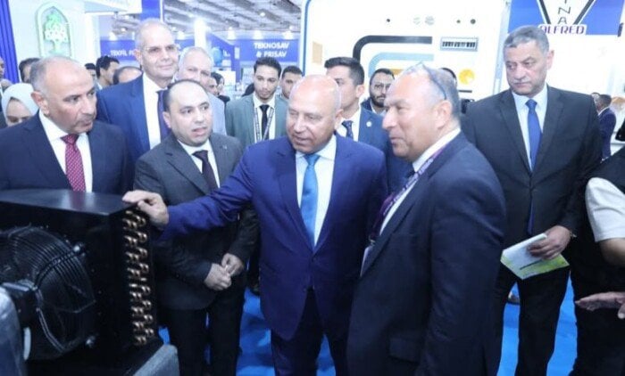 افتتاح المعرض الدولي التاسع للتبريد والتكييف وتدفئة الهواء بحضور كامل الوزير