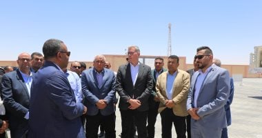 افتتاح محطة الغاز الرئيسية بالخارج بالوادي الجديد