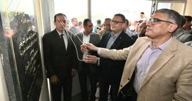 افتتاح محطة مياه الشرب بأوسيم تعاون بين وزير الإسكان ومحافظ الجيزة
