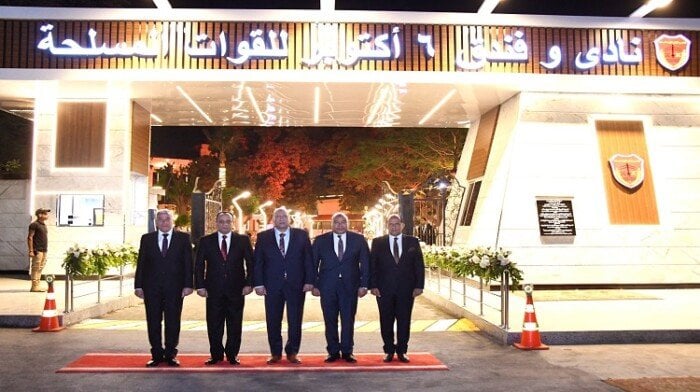 افتتاح نادى وفندق 6 أكتوبر الحلمية بعد أعمال التطوير من قبل القوات المسلحة