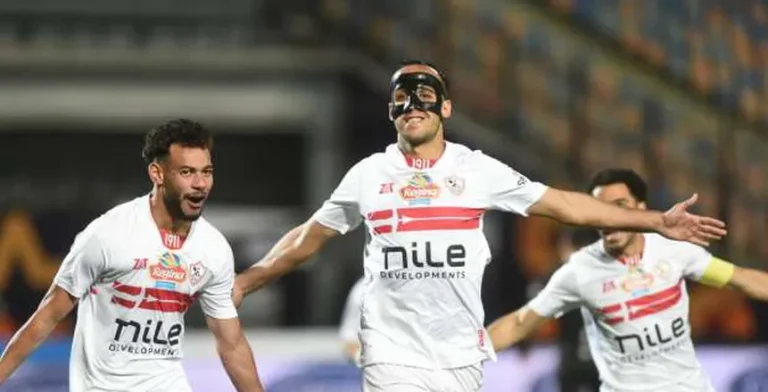 الجزيري يسجل الهدف الثاني في مباراة الزمالك وسيراميكا كليوباترا