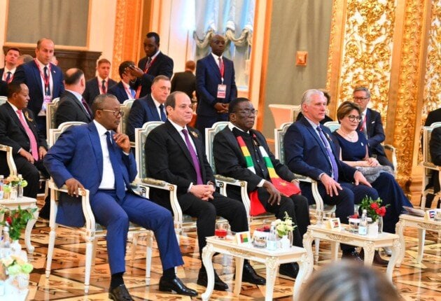 الرئيس السيسي يحضر مأدبة غداء مع بوتين احتفالاً بعيد النصر