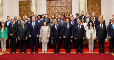 الرئيس السيسي يستقبل وفد رجال الأعمال الأمريكيين في القاهرة