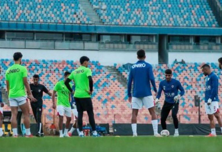 الزمالك يستأنف مرانه بتأهيل خماسي الفريق ويشهد محاضرة فنية من الرمادي للاعبين
