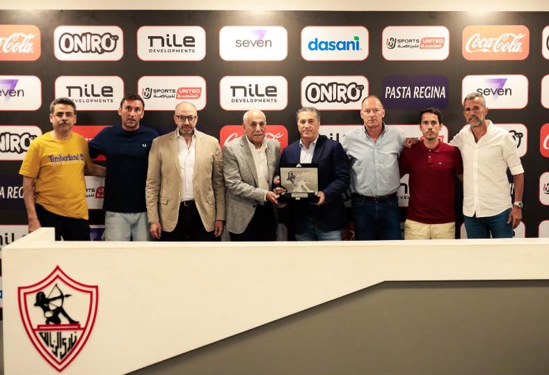 الزمالك يكرم جوزيه بيسيرو بعد إنهاء تعاقده بالتراضي