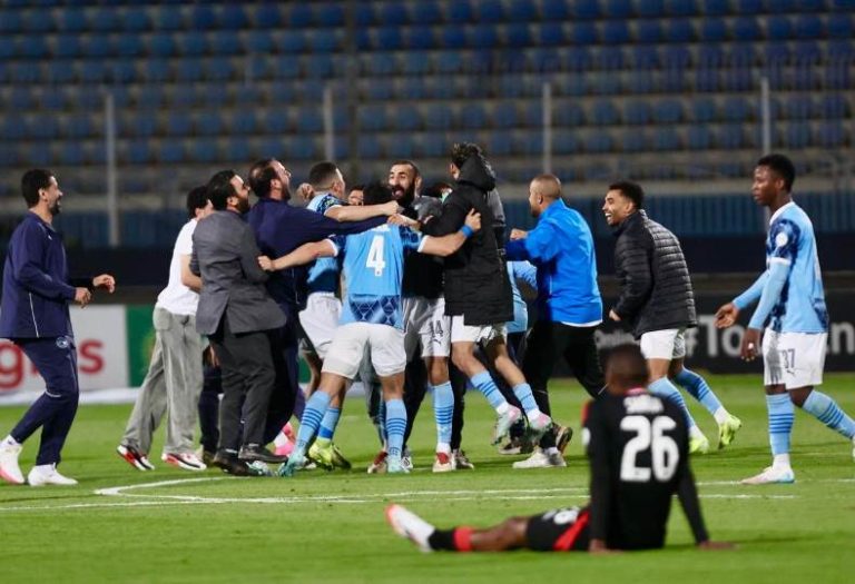 بث مباشر لمباراة بيراميدز وبتروجيت في الدوري المصري حيث انتهت المباراة بفوز بيراميدز 2-0 “فيديو”