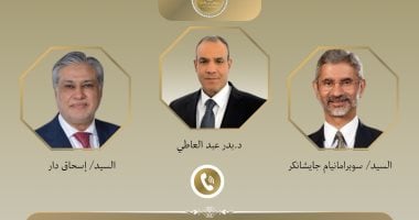 بدر عبد العاطي يتواصل هاتفياً مع وزير خارجية الهند وباكستان