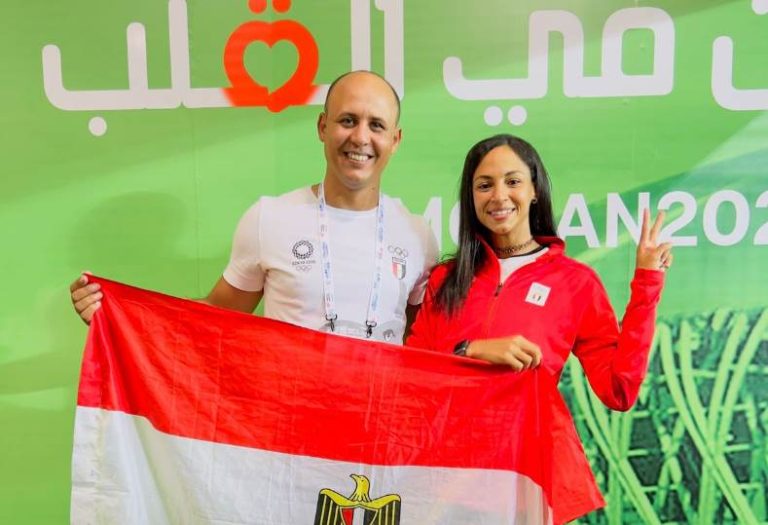 بسنت حميدة تعزز رصيدها بذهبيتين في البطولة العربية لألعاب القوى