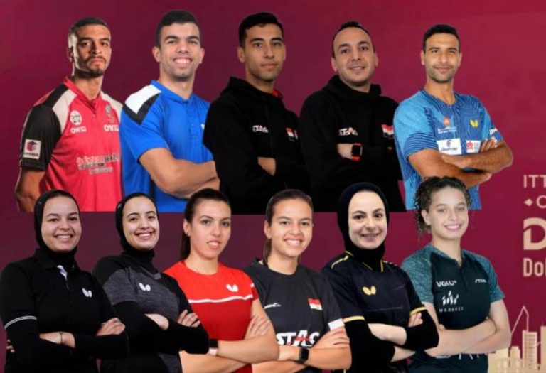 بعثة منتخب مصر لتنس الطاولة تستعد للمشاركة في بطولة العالم بقطر تعرف على قائمة اللاعبين