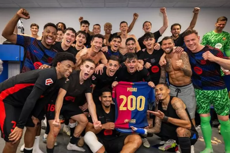 بيدري يؤكد أن برشلونة هو نادي أحلامه ويدعو للاستمتاع بالتتويج بالدوري الإسباني