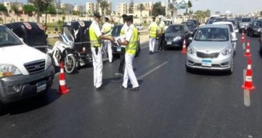 تحديث طرق بشارع التسعين بالقاهرة الجديدة