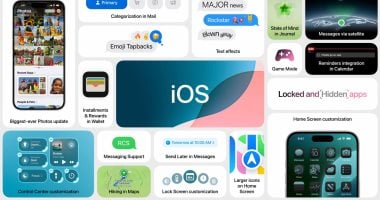 تسريبات تبرز تصميمات جديدة في iOS 19
