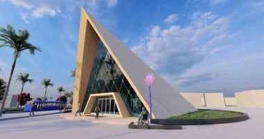 تصميم مدخل محطة الرماية يثير الإعجاب في الخط الرابع للمترو