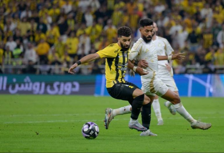 تعادل فريق النصر مع الاتحاد 2-2 في دوري روشن السعودي بمباراة مثيرة شهدت هدفاً لكانتي